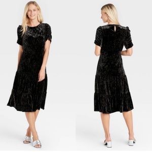 Velvet Tier Dress